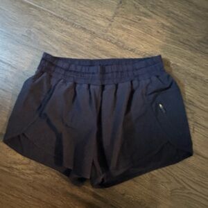 Women's Lululemon Navy Tracker Shorts - Size 8